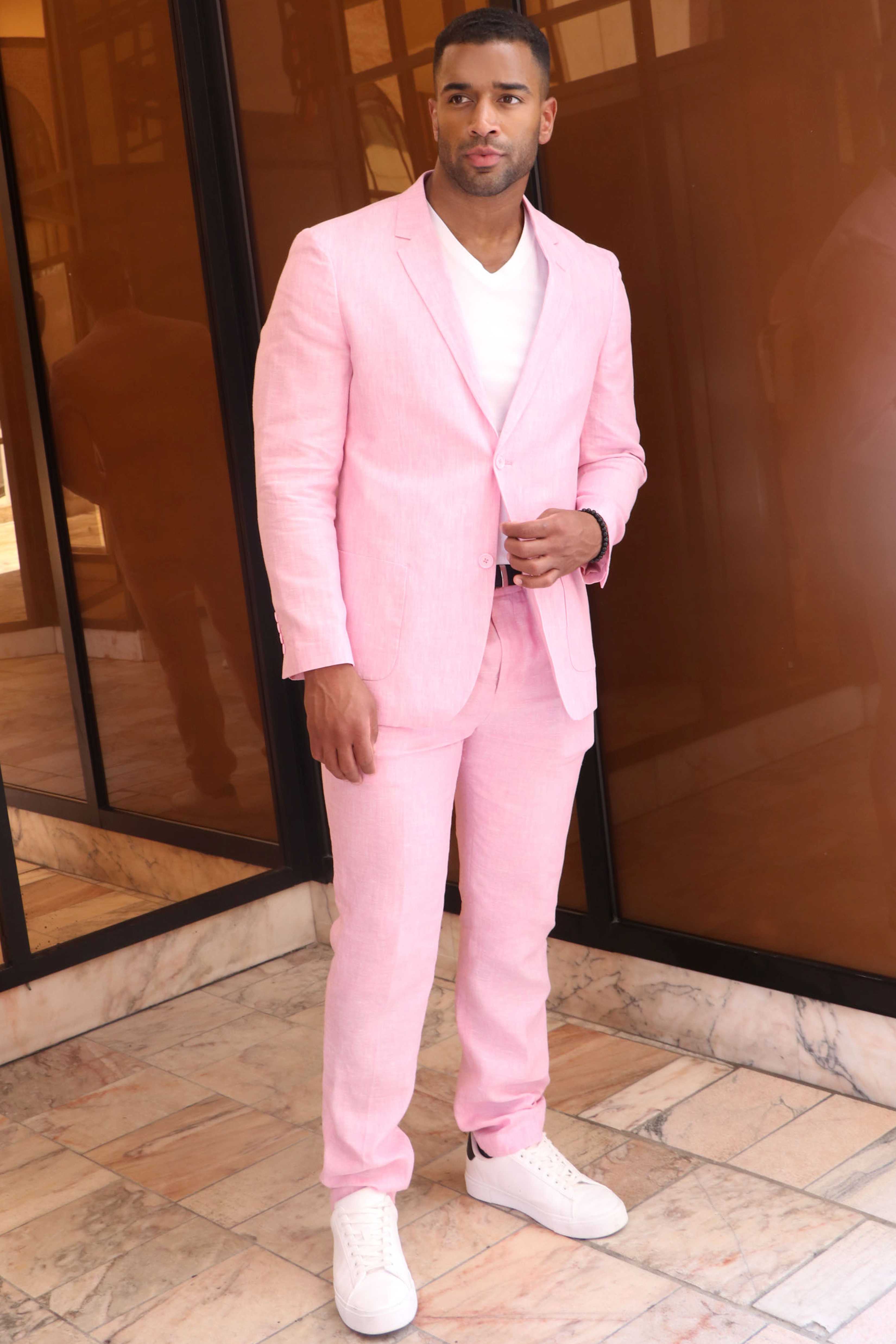 Chaqueta deportiva de lino de corte moderno e informal para hombre Mojito Reserve