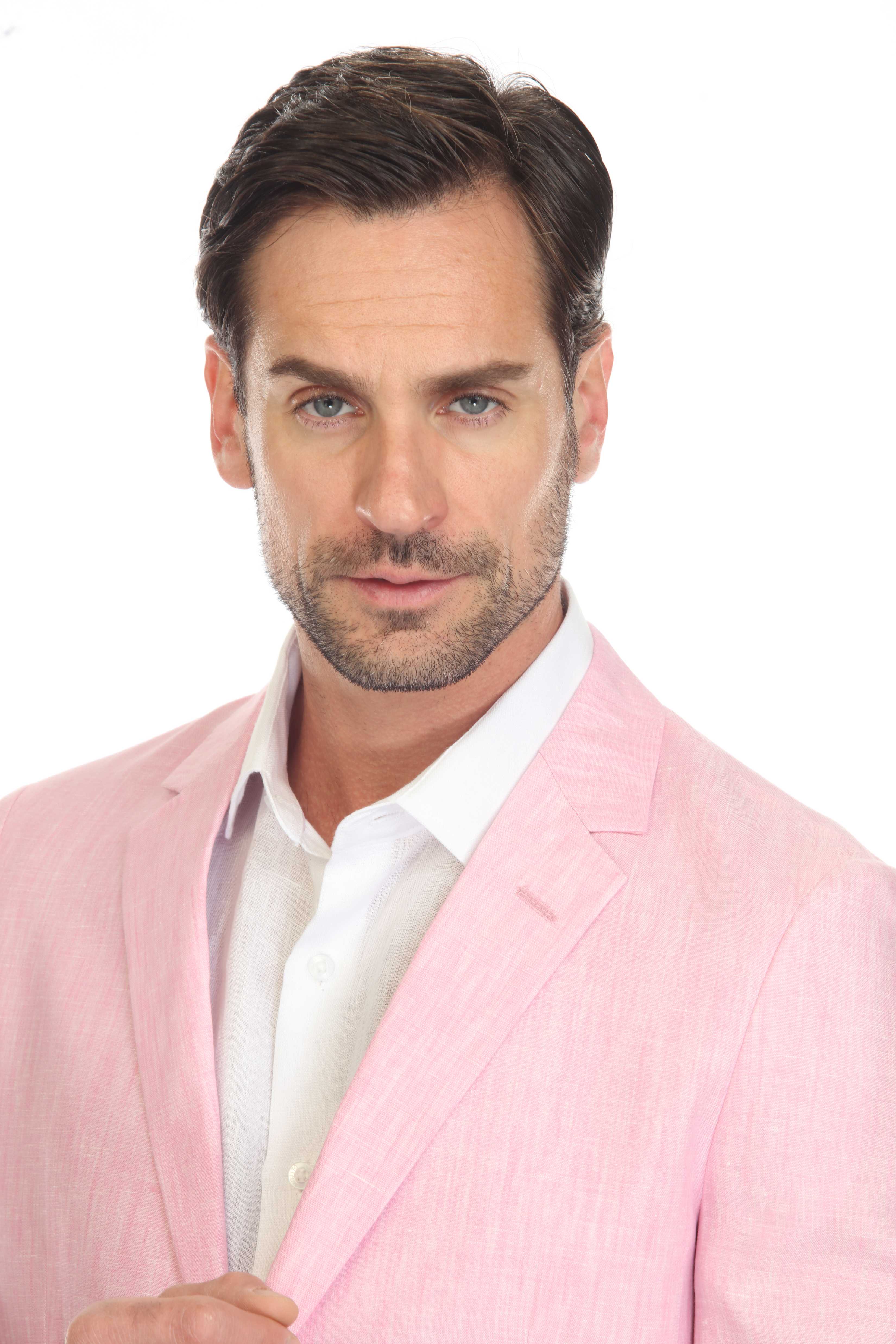 Chaqueta deportiva de lino de corte moderno e informal para hombre Mojito Reserve