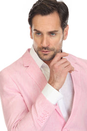 Chaqueta deportiva de lino de corte moderno e informal para hombre Mojito Reserve