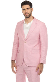 Traje de mezcla de poliéster y lino texturizado para hombre Mojito Reserve