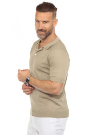 Polo de punto premium elegante para hombre