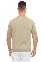 Polo de punto premium elegante para hombre