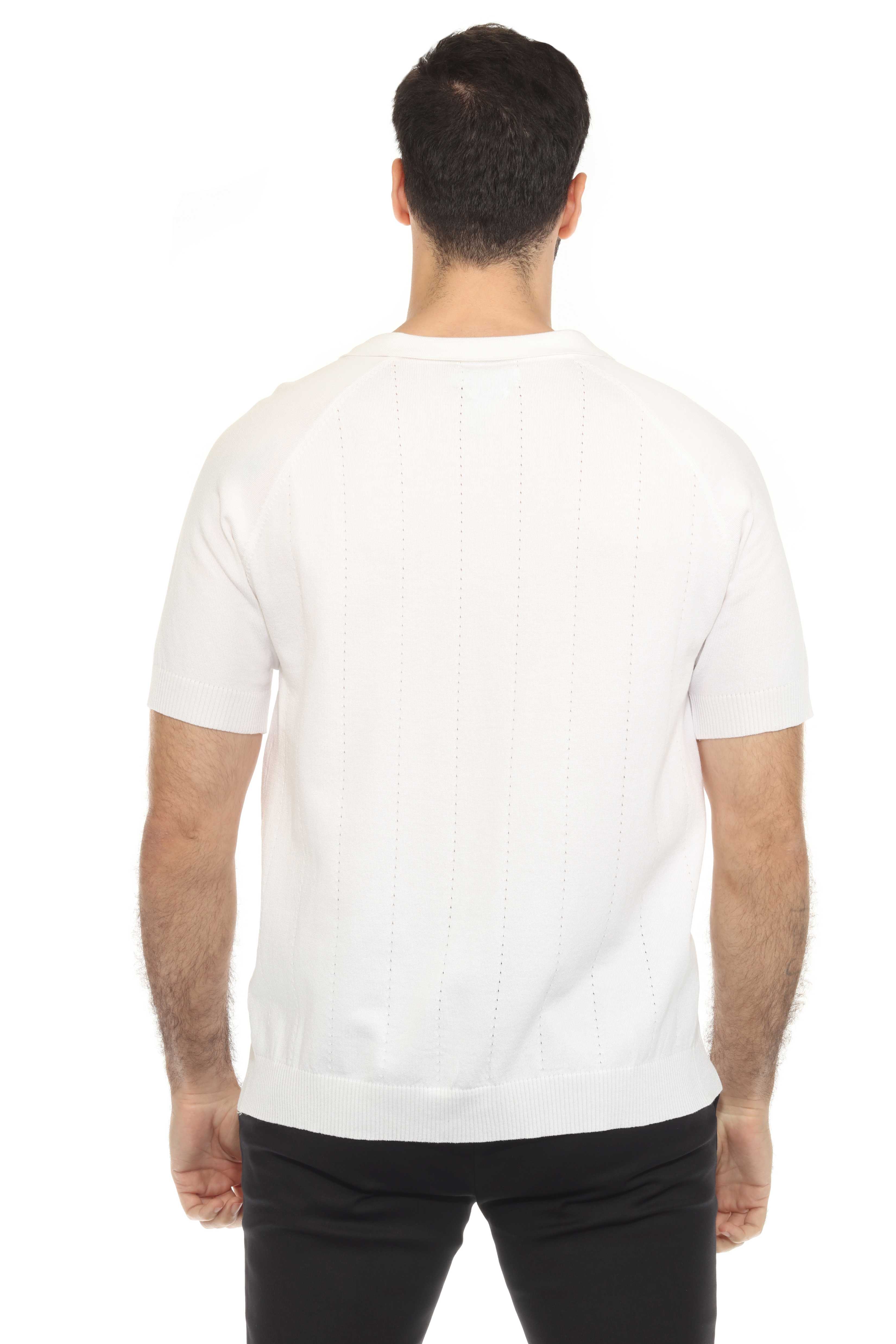 Polo de punto premium elegante para hombre