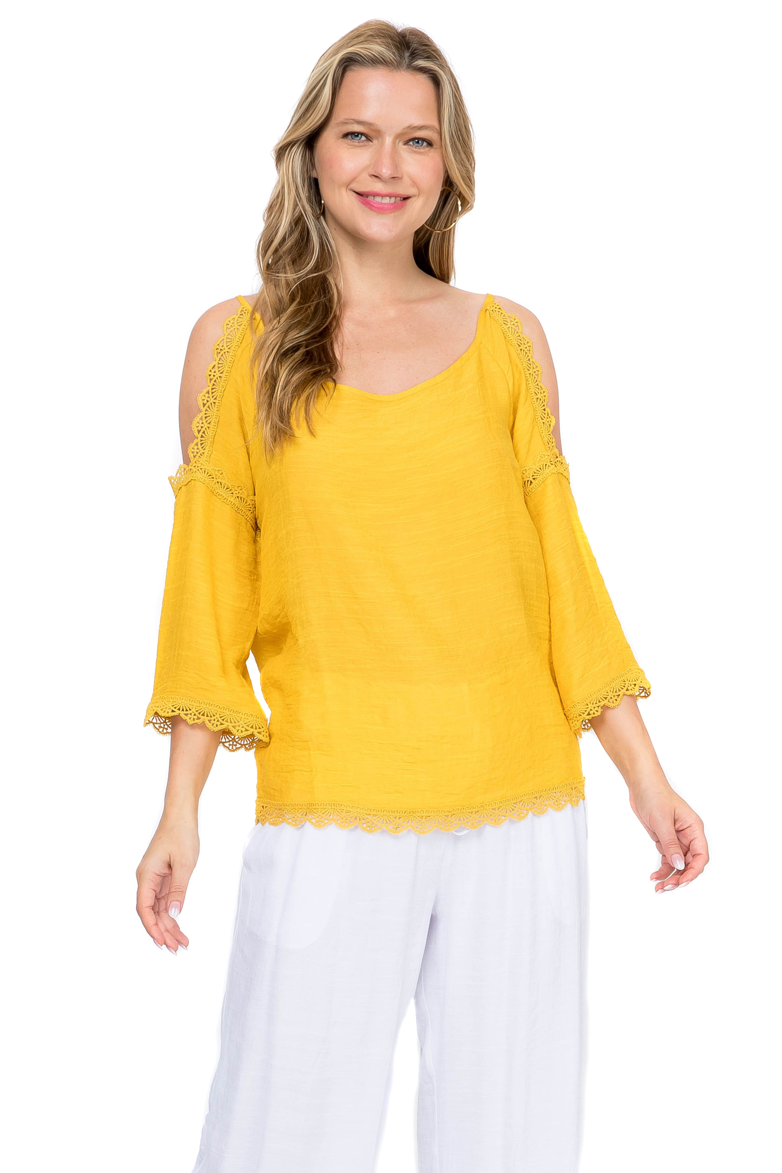 4 Sleeve Tunic Top - Mojito Collection - Vacation Clothing, Women's Clothing, Women's Resort Wear, Women's Top
