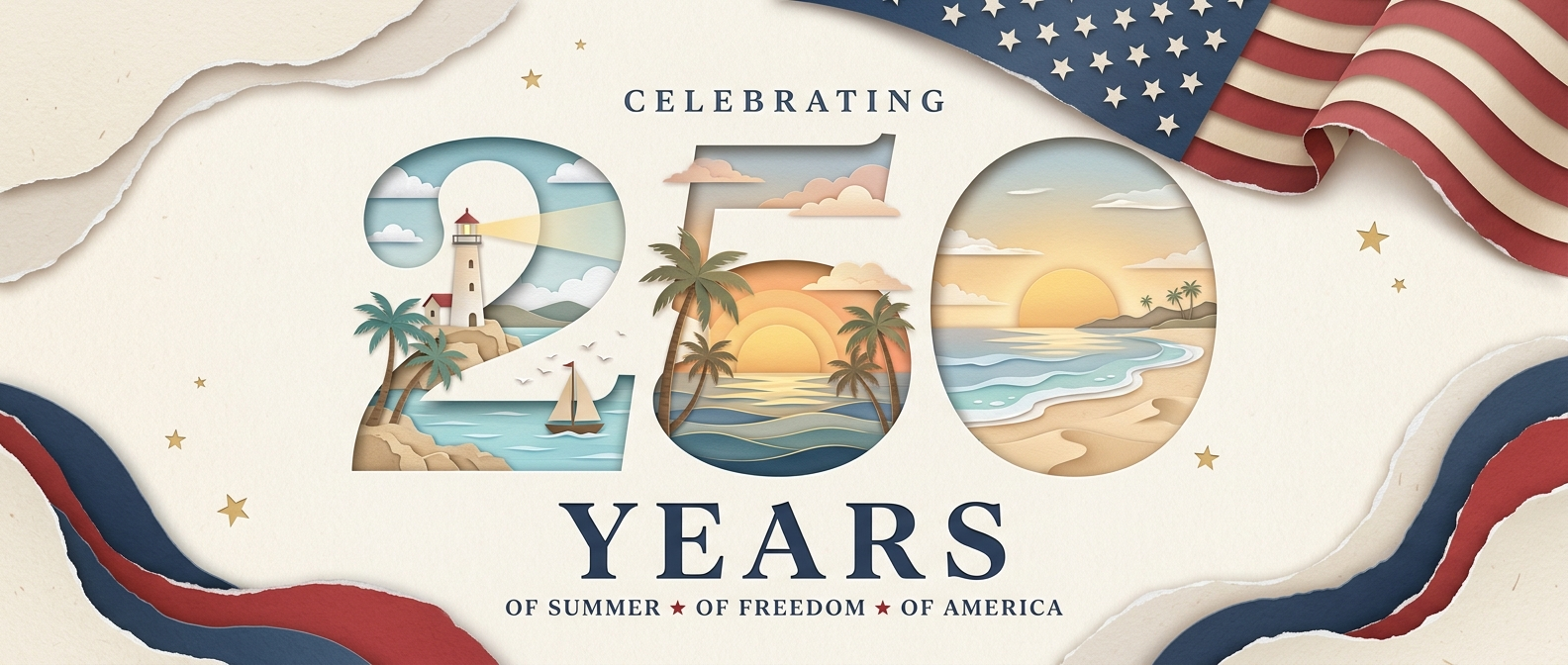 Red, Blue & White Party for 4th of July