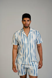 Traje de mezcla de poliéster y lino texturizado para hombre Mojito Reserve