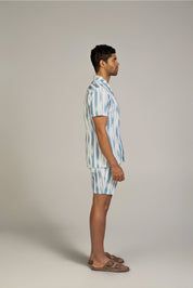 Traje de mezcla de poliéster y lino texturizado para hombre Mojito Reserve