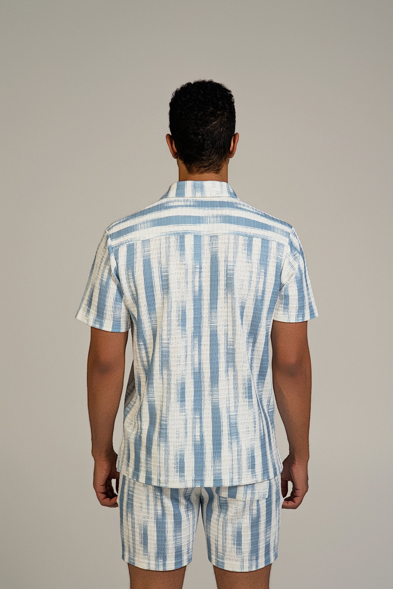 Traje de mezcla de poliéster y lino texturizado para hombre Mojito Reserve