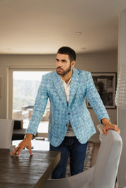 Mojito Reserve Men's Multi Abstract Print Sport Jacket