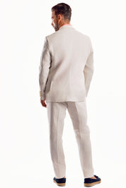 Conjunto de lino texturizado de tejido flameado para hombre Mojito Reserve