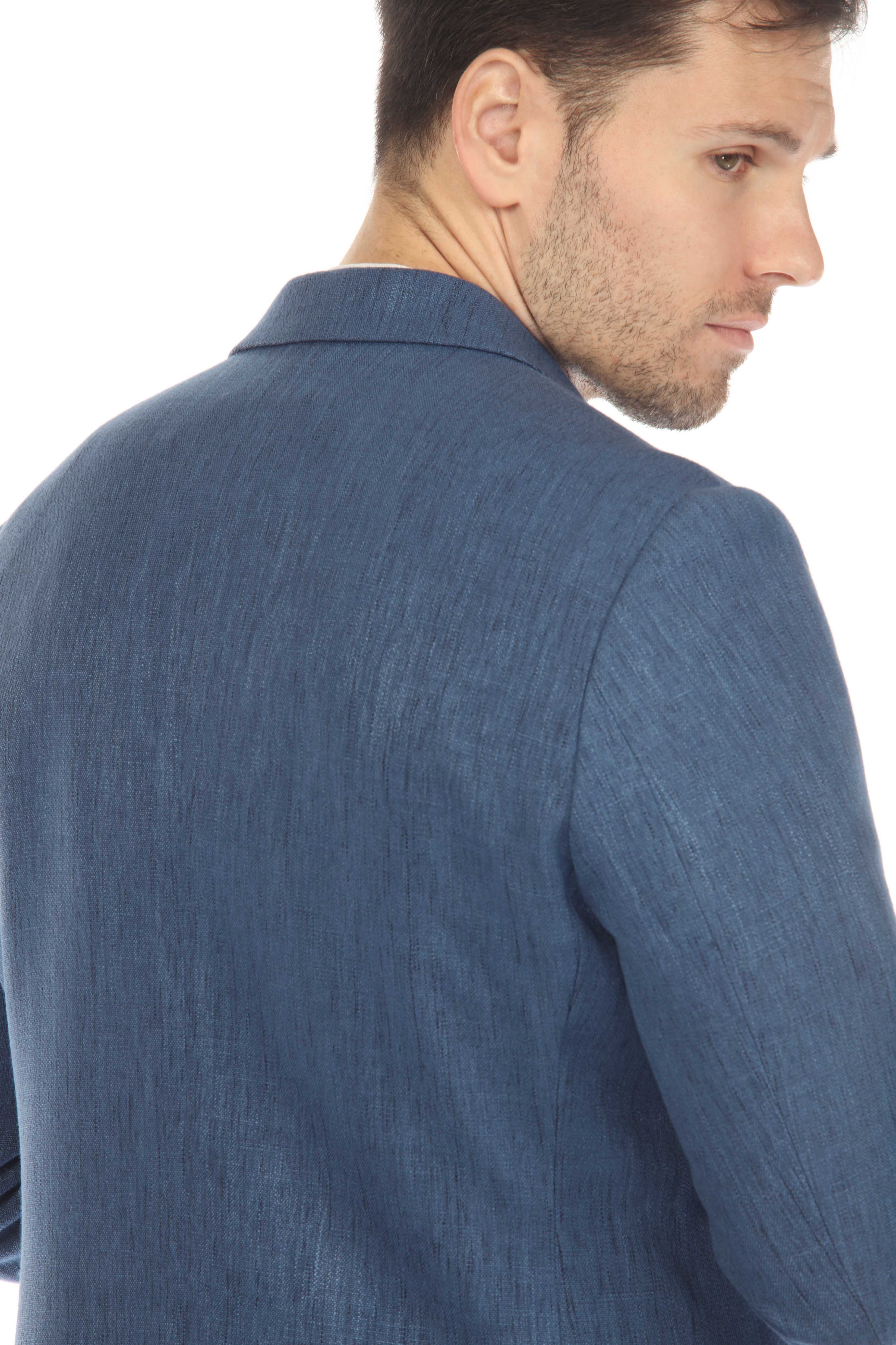 Traje de mezcla de poliéster y lino texturizado para hombre Mojito Reserve