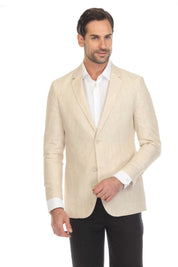 Chaqueta deportiva de lino de corte moderno e informal para hombre Mojito Reserve