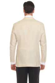 Chaqueta deportiva de lino de corte moderno e informal para hombre Mojito Reserve