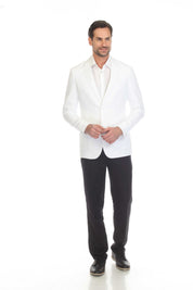 Chaqueta deportiva de lino de corte moderno e informal para hombre Mojito Reserve