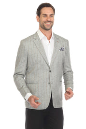 Chaqueta deportiva informal de rayas modernas de Mojito Reserve para hombre
