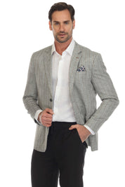 Chaqueta deportiva informal de rayas modernas de Mojito Reserve para hombre