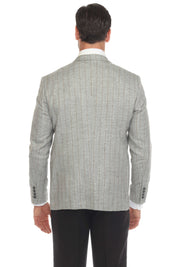 Chaqueta deportiva informal de rayas modernas de Mojito Reserve para hombre