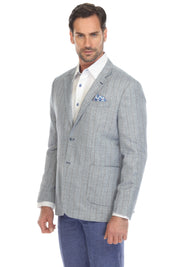 Chaqueta deportiva informal de rayas modernas de Mojito Reserve para hombre