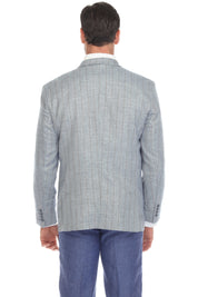 Chaqueta deportiva informal de rayas modernas de Mojito Reserve para hombre
