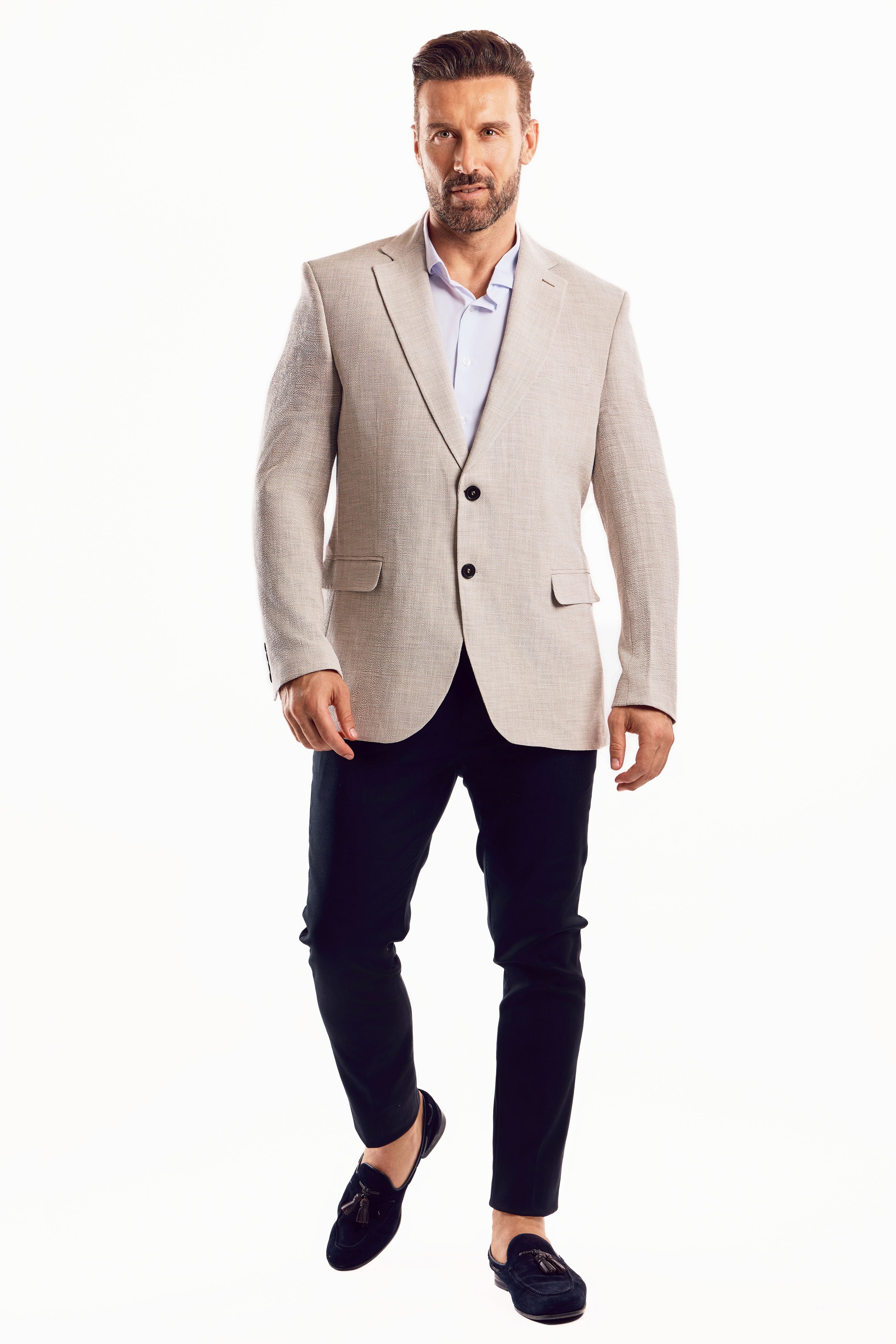 Chaqueta deportiva de tejido texturizado Mojito Reserve para hombre