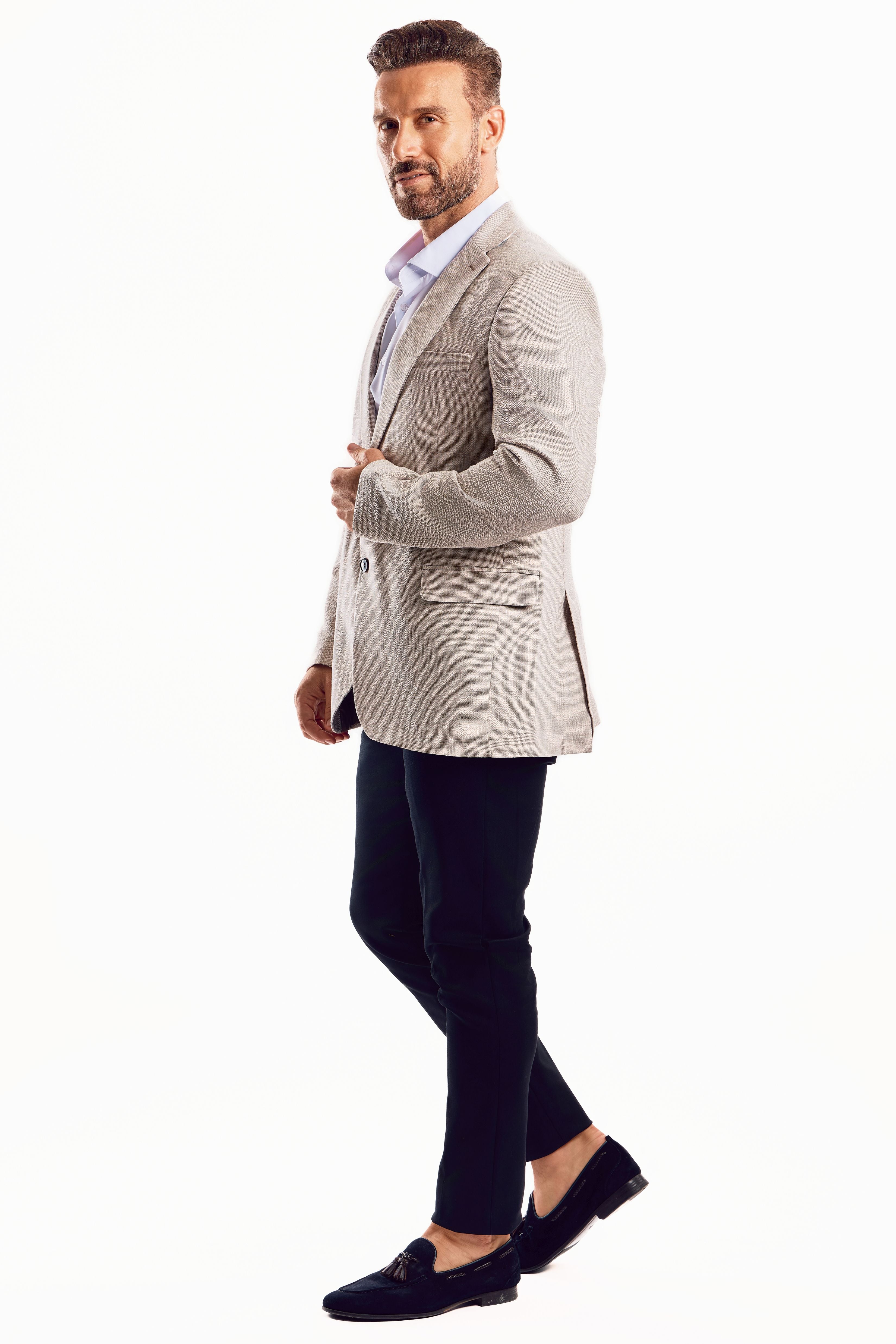 Chaqueta deportiva de tejido texturizado Mojito Reserve para hombre
