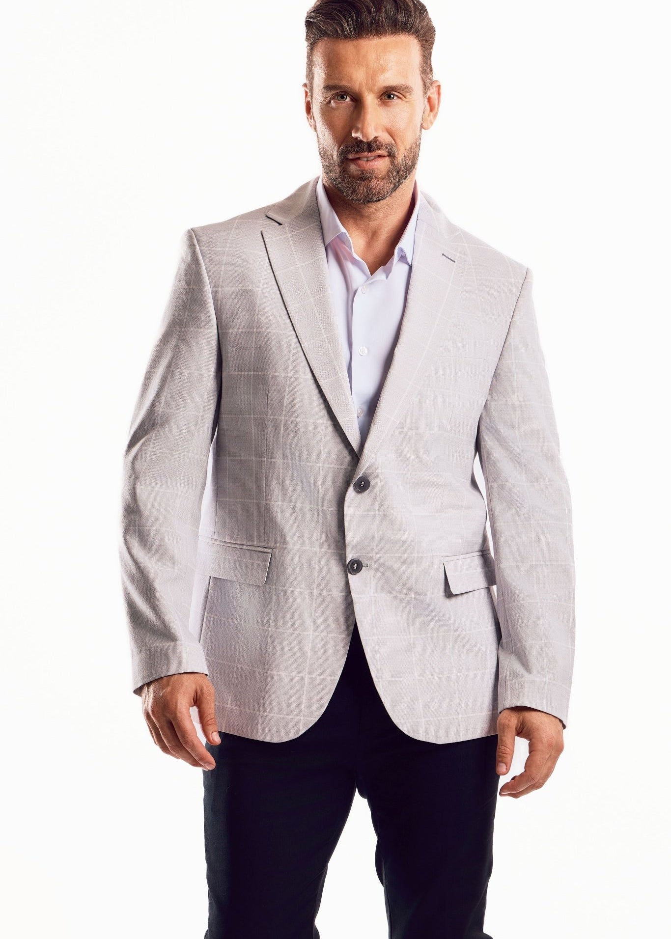 Mojito Reserve Men's Light Checker Print Sport Jacket