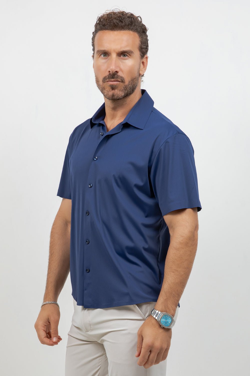 Classic 4-Way Stretch Short Sleeve Shirt