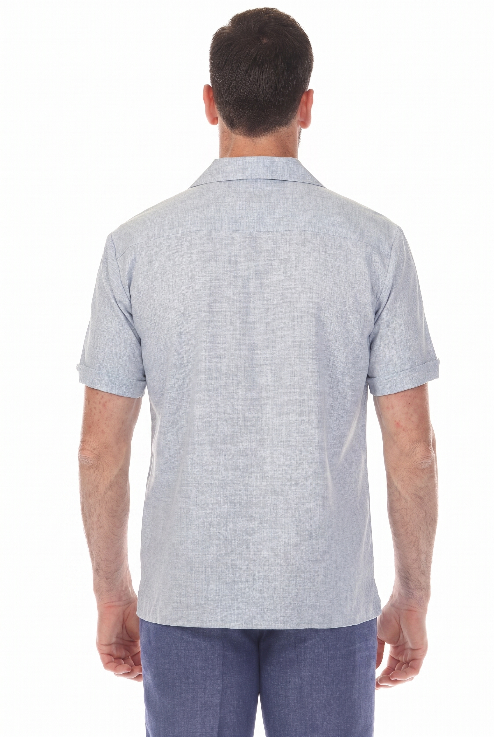 Classic Two Pocket Guayamisa Camp Collar Shirt
