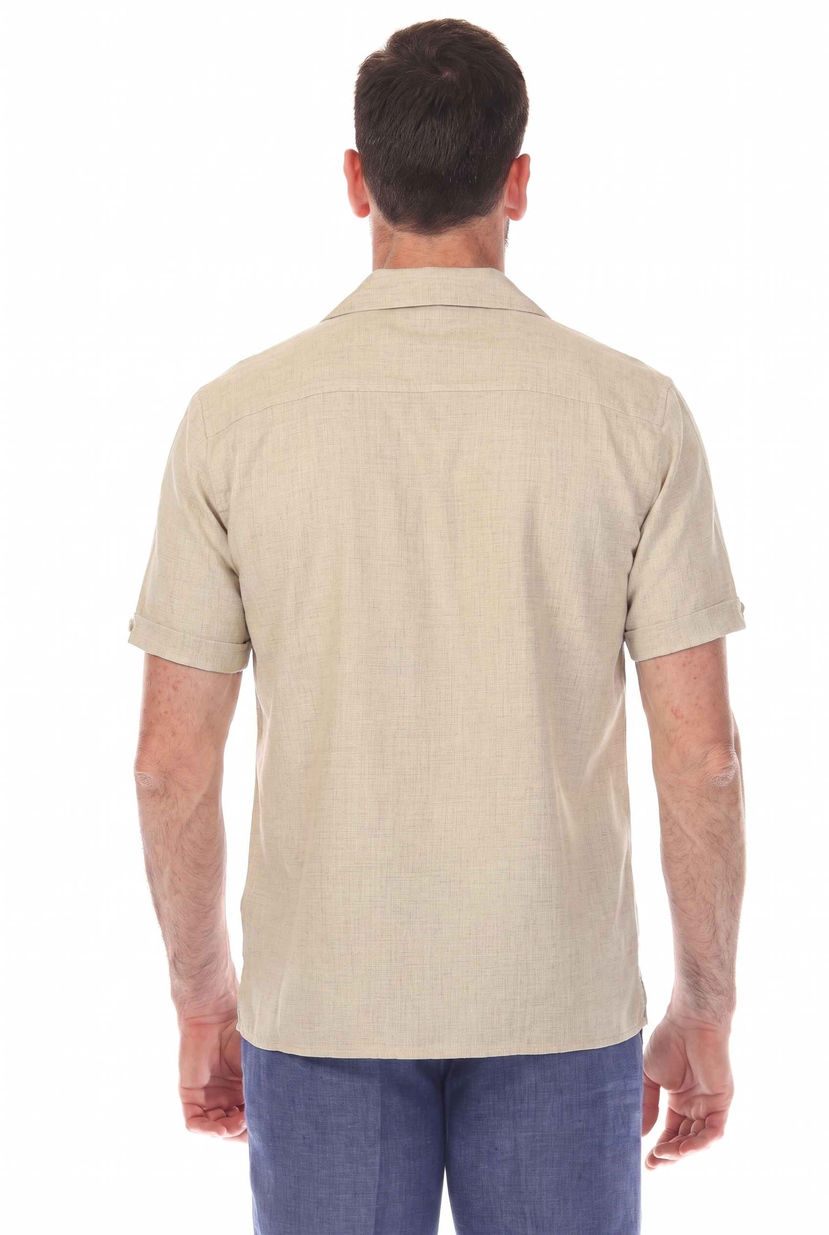Classic Two Pocket Guayamisa Camp Collar Shirt