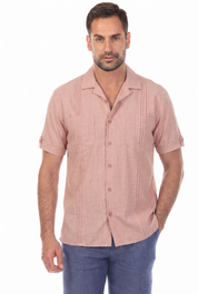 Classic Two Pocket Guayamisa Camp Collar Shirt