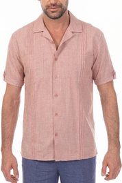 Classic Two Pocket Guayamisa Camp Collar Shirt