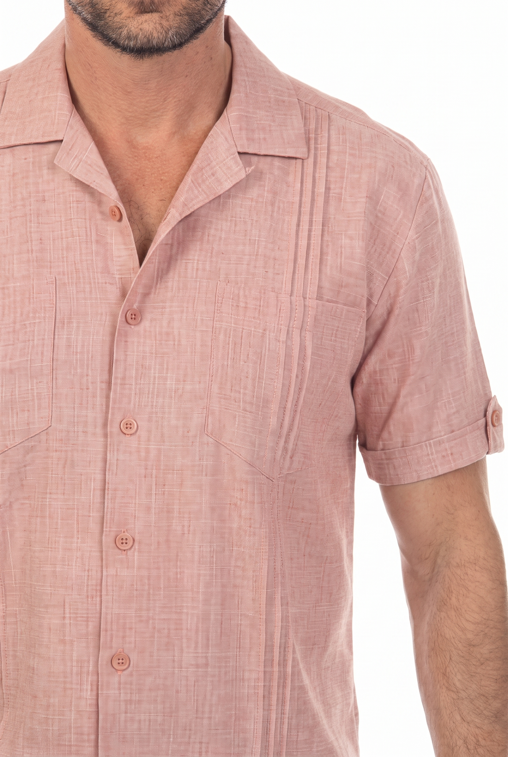 Classic Two Pocket Guayamisa Camp Collar Shirt