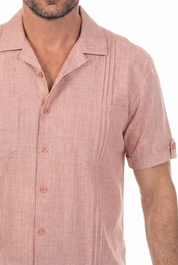 Classic Two Pocket Guayamisa Camp Collar Shirt