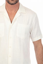 Classic Two Pocket Guayamisa Camp Collar Shirt