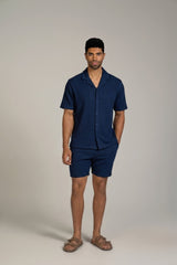 Traje de mezcla de poliéster y lino texturizado para hombre Mojito Reserve