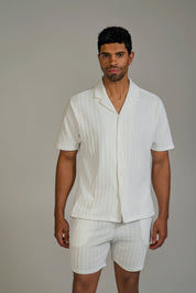 Traje de mezcla de poliéster y lino texturizado para hombre Mojito Reserve