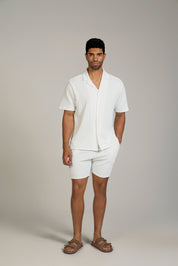 Traje de mezcla de poliéster y lino texturizado para hombre Mojito Reserve