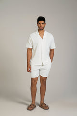 Traje de mezcla de poliéster y lino texturizado para hombre Mojito Reserve