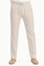 Mojito Collection 100% linen drawstring pants in Natural, front view