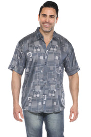 Camisa de manga corta con estampado moderno
