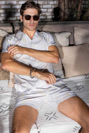 Button-Down & Short's Swim Suit Cabana Set
