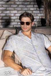 Button-Down & Short's Swim Suit Cabana Set