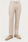 Mojito Collection 100% linen casual drawstring pants in Natural, front view