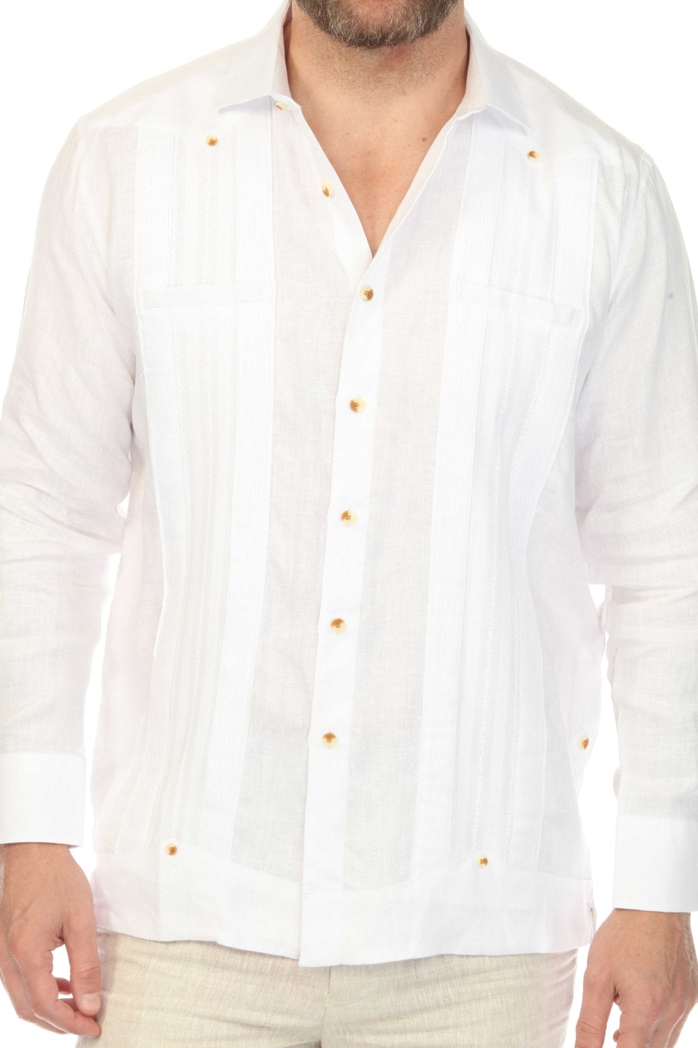 knee length dresses for ladies Linen Shirt Men, Mens Shirt main image 1