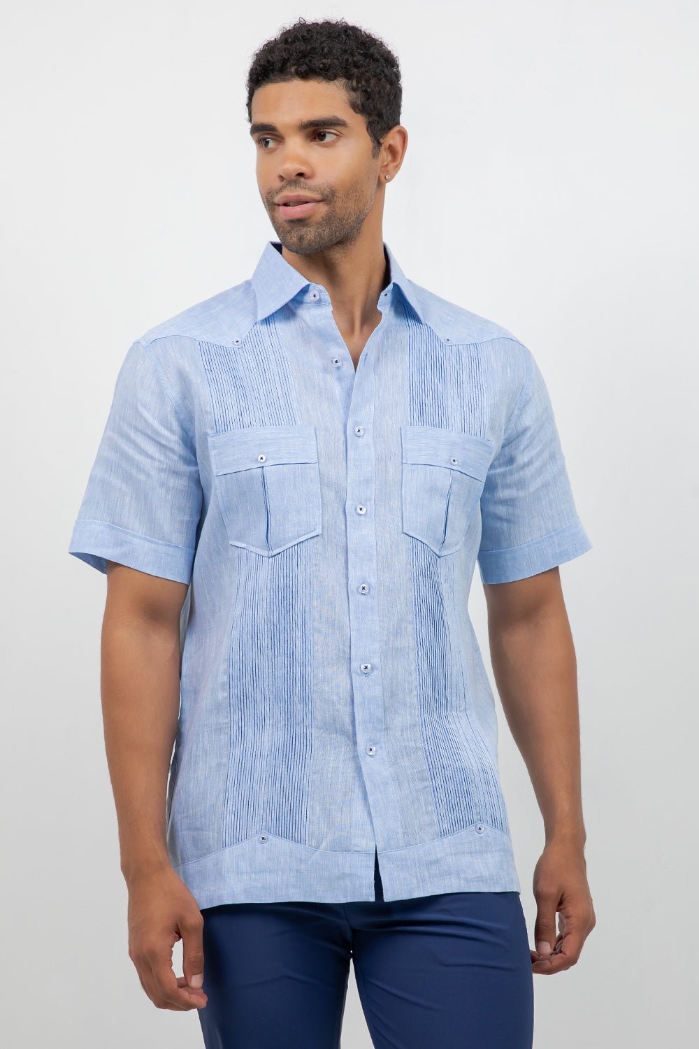 Men's Guayabera Shirts: Linen, Cotton, 4-Pocket – Page 2 – Mojito