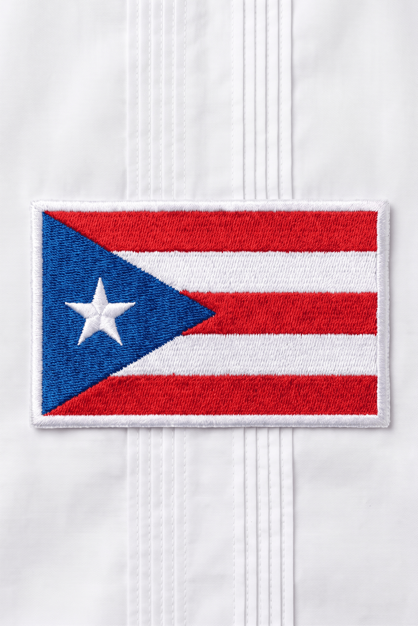 Puerto Rico flag patch swatch
