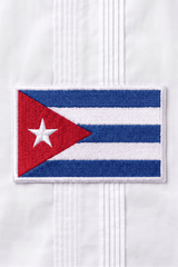 Limited Edition Puerto Rico and Cuba Flag Guayabera Short Sleeve