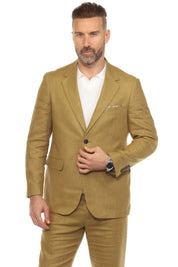 Mojito Reserve Men's Textured Linen Blend Suit