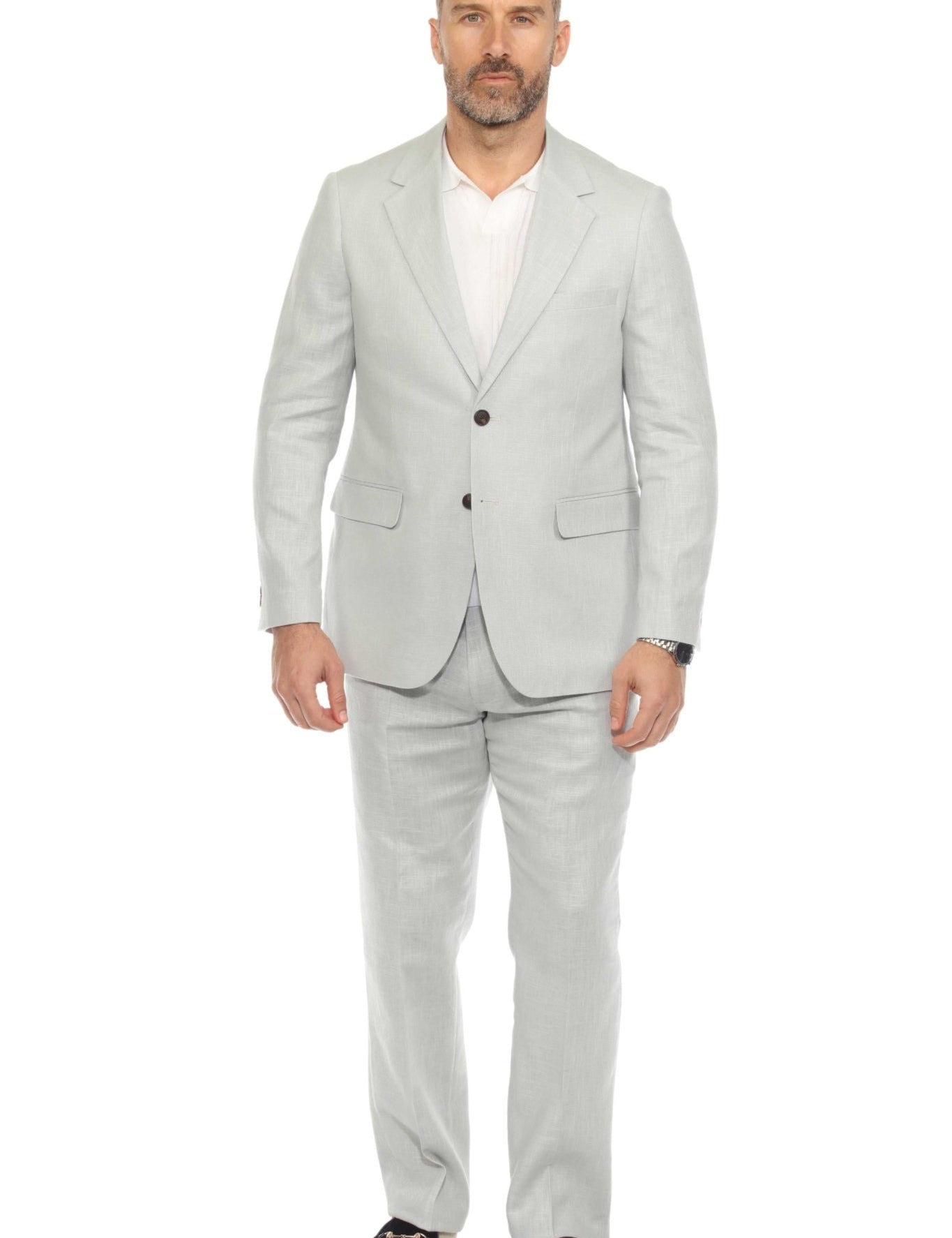 Mojito Reserve Men's Textured Linen Blend Suit