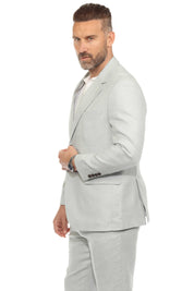 Mojito Reserve Men's Textured Linen Blend Suit